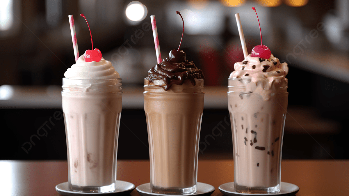 آيس كريم وميلك شيك ومشروبات باردة